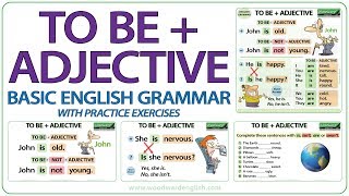 To Be  Adjective  Basic English Grammar Lesson [upl. by Ivon159]