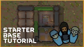 RimWorld Starter Base Tutorial [upl. by Rengia]