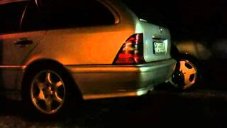 C230 Kompressor M111 exhaust sound W202 [upl. by Launce112]