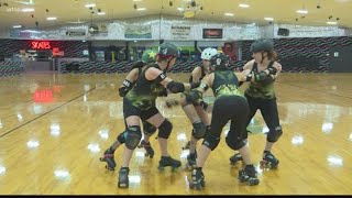 Roller derby teams face off to raise money for Pasco Sheriffs K9 Association  10News WTSP [upl. by Ayekin]