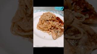 Creamy Garlic 🍗 sphagetti chickendishes trending garlic chickenrecipes recipe creamypasta [upl. by Johannes118]