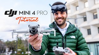 DJI MINI 4 PRO un portento aereo  TUTORIAL COMPLETO anche delle funzioni nascoste [upl. by Dnalkrik]