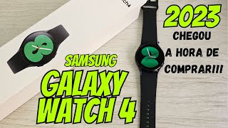 Samsung Galaxy Watch 4 40mm  Vale a pena em 2023 Chegou a hora de comprar Unboxing e Análise [upl. by Knutson]