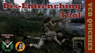 VCB Quickie DisEntrenching Tool  Arma 3 UK Milsim Coop [upl. by Ellah413]