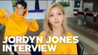 Jordyn Jones Does Danielle Bregoli Impression During RAW Interview [upl. by Yendis]