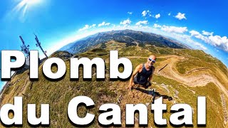 Descente du Plomb du Cantal en 360° 360° [upl. by Crosby634]