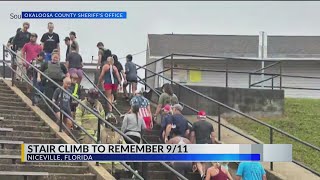 911 Stair climb in Niceville [upl. by Abihsat297]