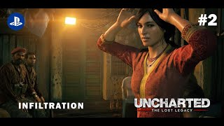 Infiltration UnchartedThe Lost Legacy Full Gameplay Walkthrough uncharted4 uncharted4gameplay [upl. by Thorstein]