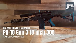 Palmetto State Armory PA10 18quot 308 Winchester Unboxing pa10 308winchester dmr [upl. by Bonina988]