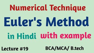 Eulers Method  Numerical technique [upl. by Eiramanitsirhc272]