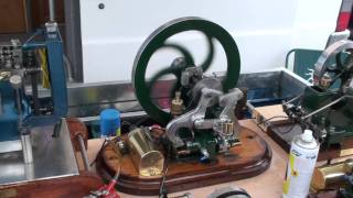 Hand made 17th scale Atkinson Differential Engine© [upl. by Rickey]