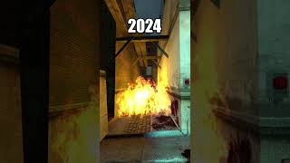 Evolution of Fire in HalfLife 2🔥 halflife halflife2 halflifealyx halflife3 [upl. by Nolat]