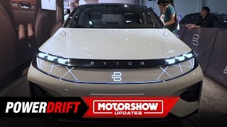 Byton M Byte amp K Byte  As elegant as EVs can get  2018 LA Auto Show  PowerDrift [upl. by Enawtna]