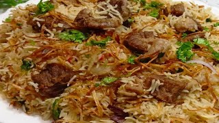 delicious muradabadi yakhni pulao recipe best degi pulao banane ki asaan recipe  shehzadi food lab [upl. by Kristos]