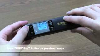 Magic Wand™ portable scanner with LCD preview screen [upl. by Jovitta]