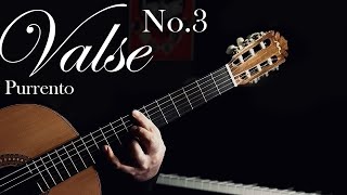 quotPurrentoquot Valse  No3 in E minor By Alireza Tayebi Classical Guitar [upl. by Emaj]