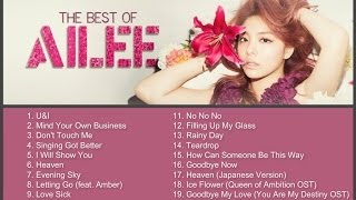 Best Songs of Ailee 에일리  2015 [upl. by Nuahs468]