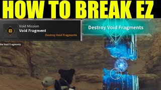 How to destroy VOID FRAGMENTS The First Descendent [upl. by Blayze]