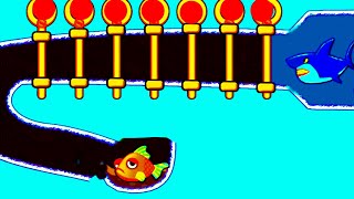 save the fish  pull the pin level android game save fish pull the pin  Mobile Game [upl. by Timmons]