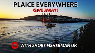 NEWHAVEN EAST ARM  PLAICE EVERYWHERE  UK SEA FISHING GAVMAN SHORE RIGS GIVE AWAY COMMENT TO WIN [upl. by Zechariah]