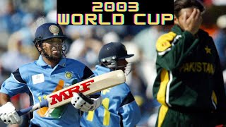 India vs Pakistan 2003 World Cup Match Full Highlights  Must Watch [upl. by Aerol]