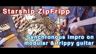 Electric loopy guitar amp Modular quotStarship Zipfrippquot feat New Godspeed LPG Abyss Amp [upl. by Savior]