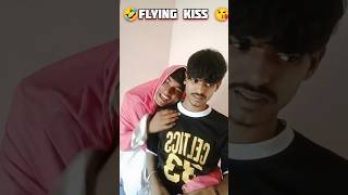 Flying kiss kare moi 🤣🤣shorts comedy comedyvideos trending youtubeshorts viralvideo [upl. by Frechette122]