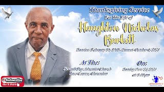 Haughton Nicolas Burkett Funeral Service [upl. by Gaddi]