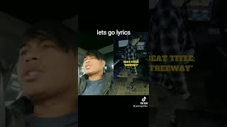 Lets go Lyrics  shorts tiktok likesharesubscribe [upl. by Arimaj551]