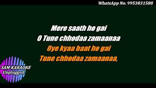 Chhup Gaye Sare Nazare Full Version  JalRaj  Viral Songs Karaoke [upl. by Quirita]