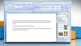 How to add a clip art image to a Microsoft® Word document Tutorial [upl. by Regine983]