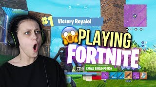 PLAYING FORTNITE  Haylo Hayley [upl. by Nahor]