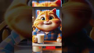 Cat cartoon video foryou cat vairalvideo [upl. by Annahs]