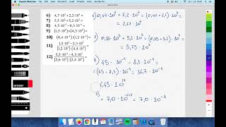 Esercizi Svolti CALCOLO IN NOTAZIONE SCIENTIFICA  POTENZE IN BASE 10  Fisica e Matematica [upl. by Atiuqcaj873]