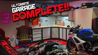 Ultimate Garage Build  Its COMPLETE [upl. by Ahtreb]