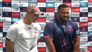 Taniela Tupou and Kevin Foote  Press Conference [upl. by Ille]