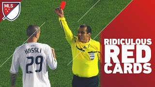 Most Ridiculous Red Cards in MLS [upl. by Gerdy]