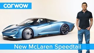 New £18M McLaren Speedtail hypercar revealed  it can out accelerate a Bugatti Chiron [upl. by Trenna740]