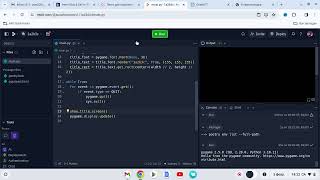 Coding python in replitcom Pt2 [upl. by Eladnor31]