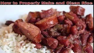 Cookin Assassin  Cajun Red Beans and Rice with Smoked Sausage 🍲🍚 [upl. by Beitch]