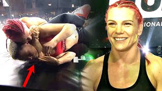 65 SEC Rose Namajunas SUBMITTEDRose Namajunas vs Gillian Robertson [upl. by Leahcimnaj]