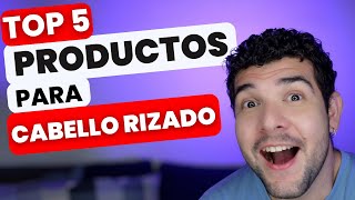 Top 5 MEJORES PRODUCTOS para el CABELLO RIZADO HOMBRE [upl. by Acinok]