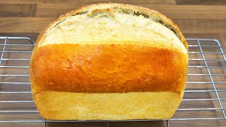 Crispy Crust White Loaf Youll never buy bread again once you taste this amazing loaf [upl. by Ecnarret]