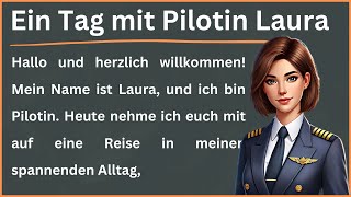 Dein Deutsch verbessern  Ein Tag im Leben einer Pilotin  Sprachkenntnisse stärken  Ep7 [upl. by Napoleon178]