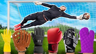 Can A PRO Goalkeeper Use Any Type Of Glove [upl. by Vally]