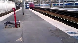 SNCFSNCB  2 Thalys1 Annonce à larrivée à Paris Nord [upl. by Perri568]