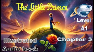 The Little Prince audiobook chapter 3  Easy English Audio book for Learning English A1 Level [upl. by Qirat]