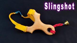 making a slingshot from wood [upl. by Sileas]