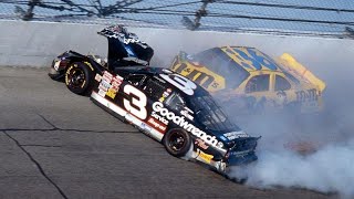 Dale Earnhardts Fatal Crash at Daytona [upl. by Fischer631]