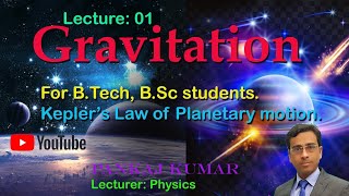 Gravitation01Keplers Lawsmsetheengineersclass [upl. by Nnyleak]